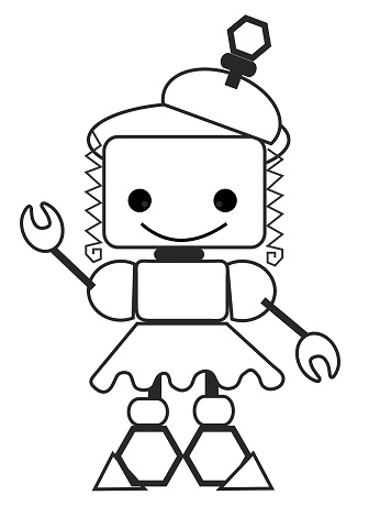 Dibujos de Chica Robot