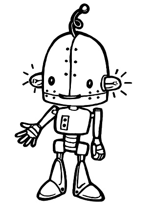Dibujos de Niño Robot