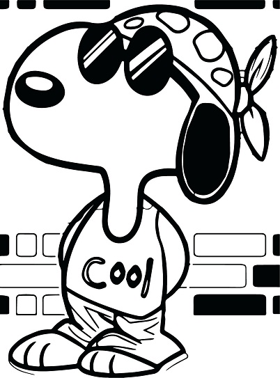 Dibujos de Snoopy Impresionante