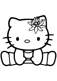 Dibujos de Hello Kitty Gimnasia