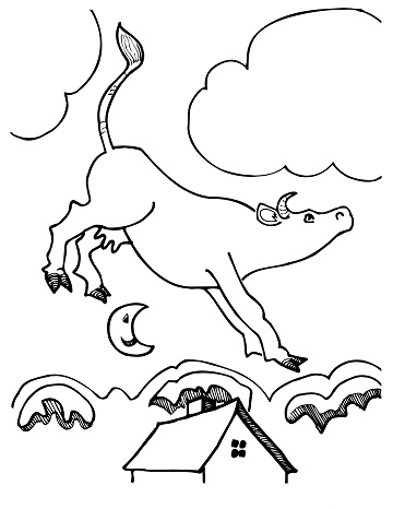 Dibujos de Vaca Voladora