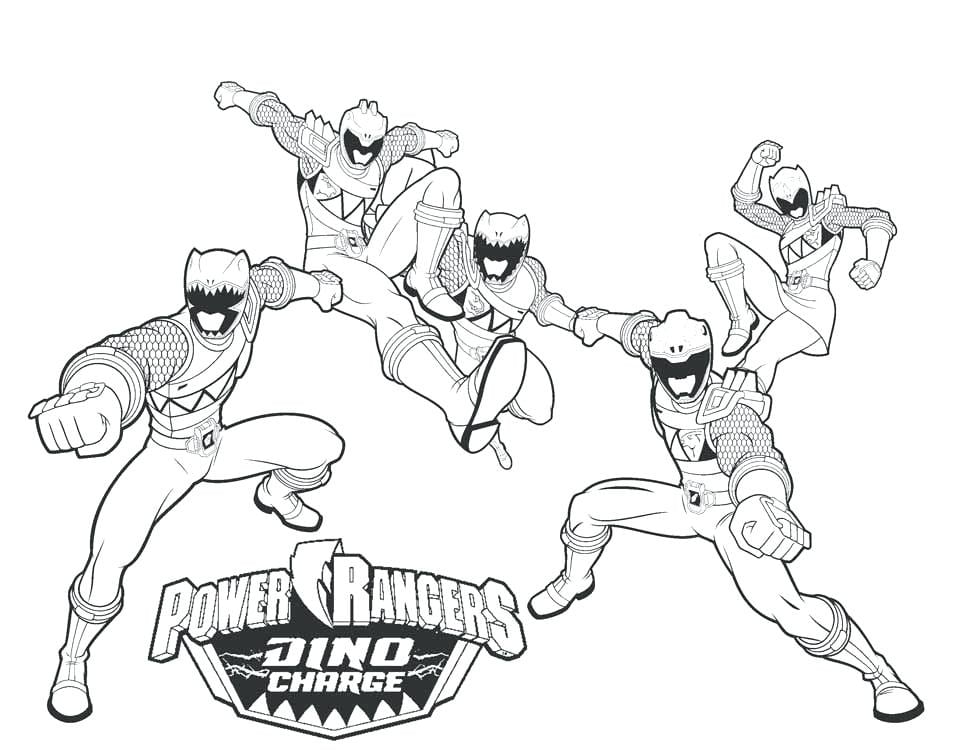 Dibujos de Power Rangers