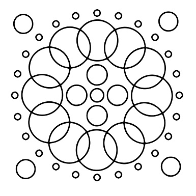 Dibujos de Mandalas Circulares