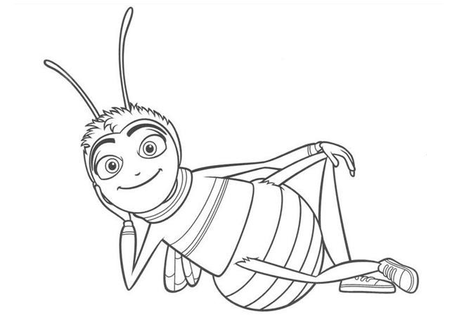 Click to see printable version of Barry Feliz Coloring page