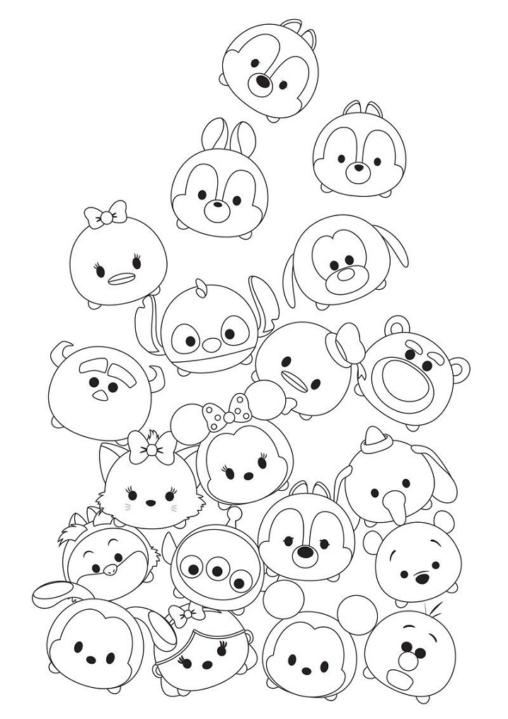 Click to see printable version of Torre Tsum Coloring page